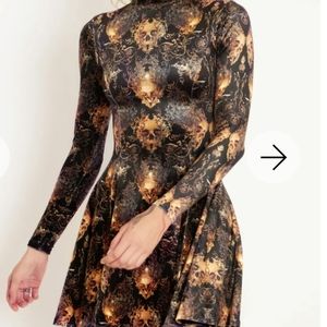 Blackmilk death mask mini skater